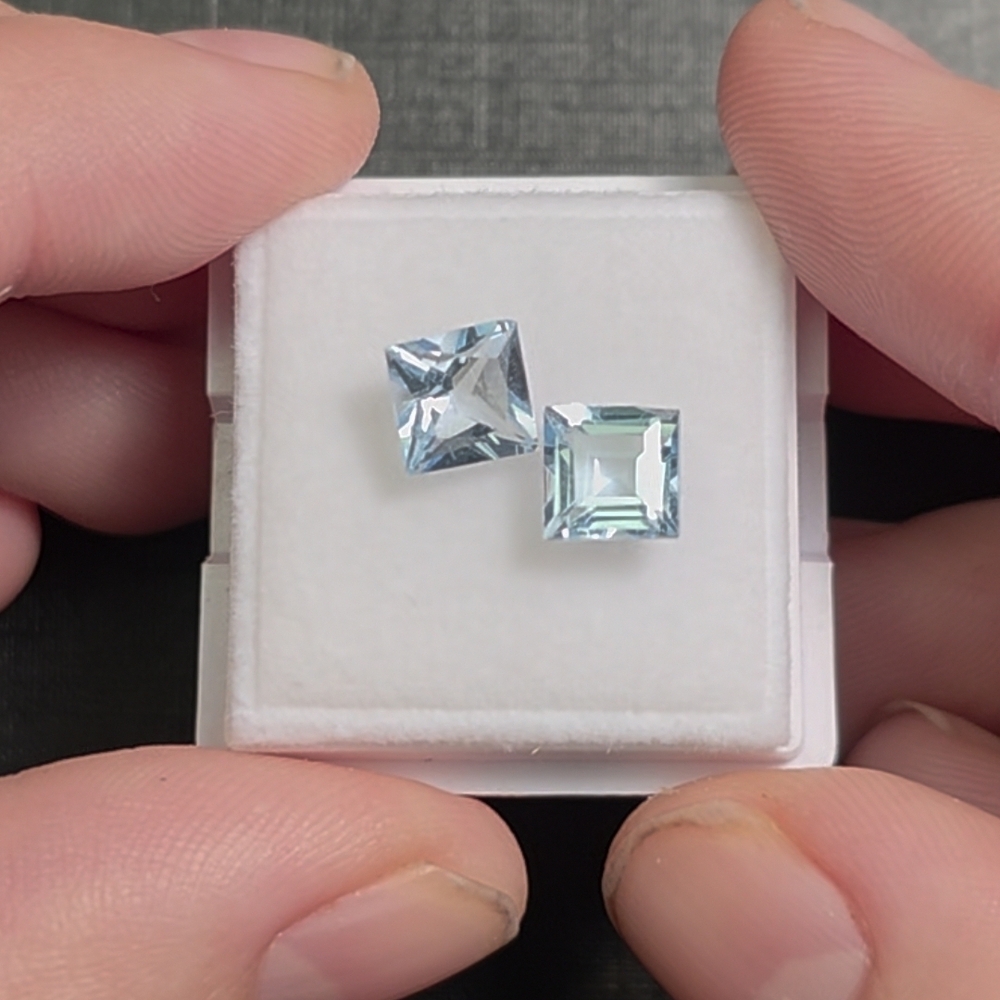 Natural Swiss Blue Topaz